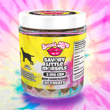 Load image into Gallery viewer, Savory Little Morsels CBD Dog Treats