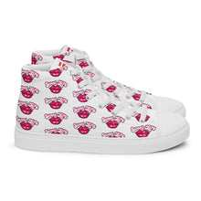 Load image into Gallery viewer, Sweet Lips Women’s high top canvas shoes