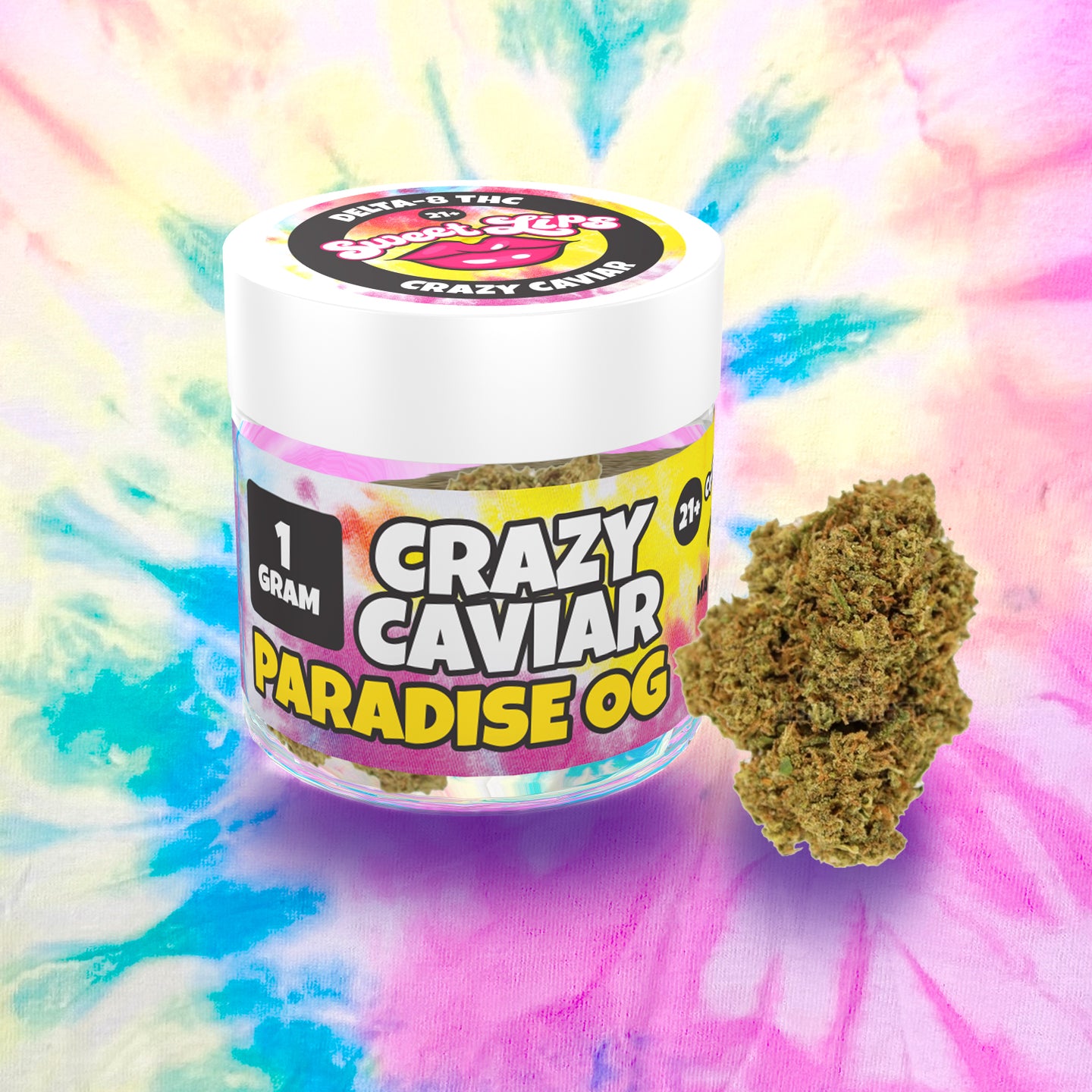 Crazy Caviar Delta-8 Paradise OG Budz