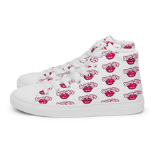 Load image into Gallery viewer, Sweet Lips Women’s high top canvas shoes
